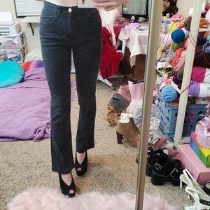Vintage Paris Blues High Waist Flare Jeans